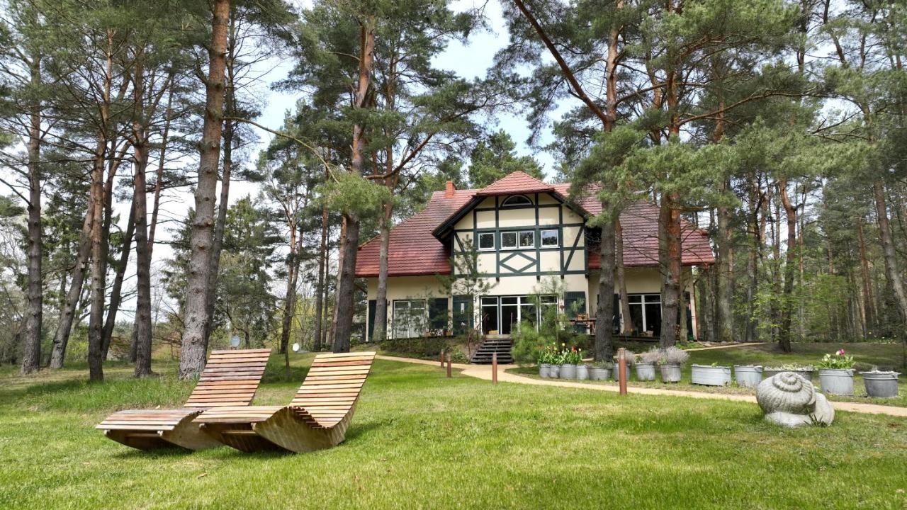 Pension Kalmus - Domek Z Sauna Smołdzino Eksteriør billede