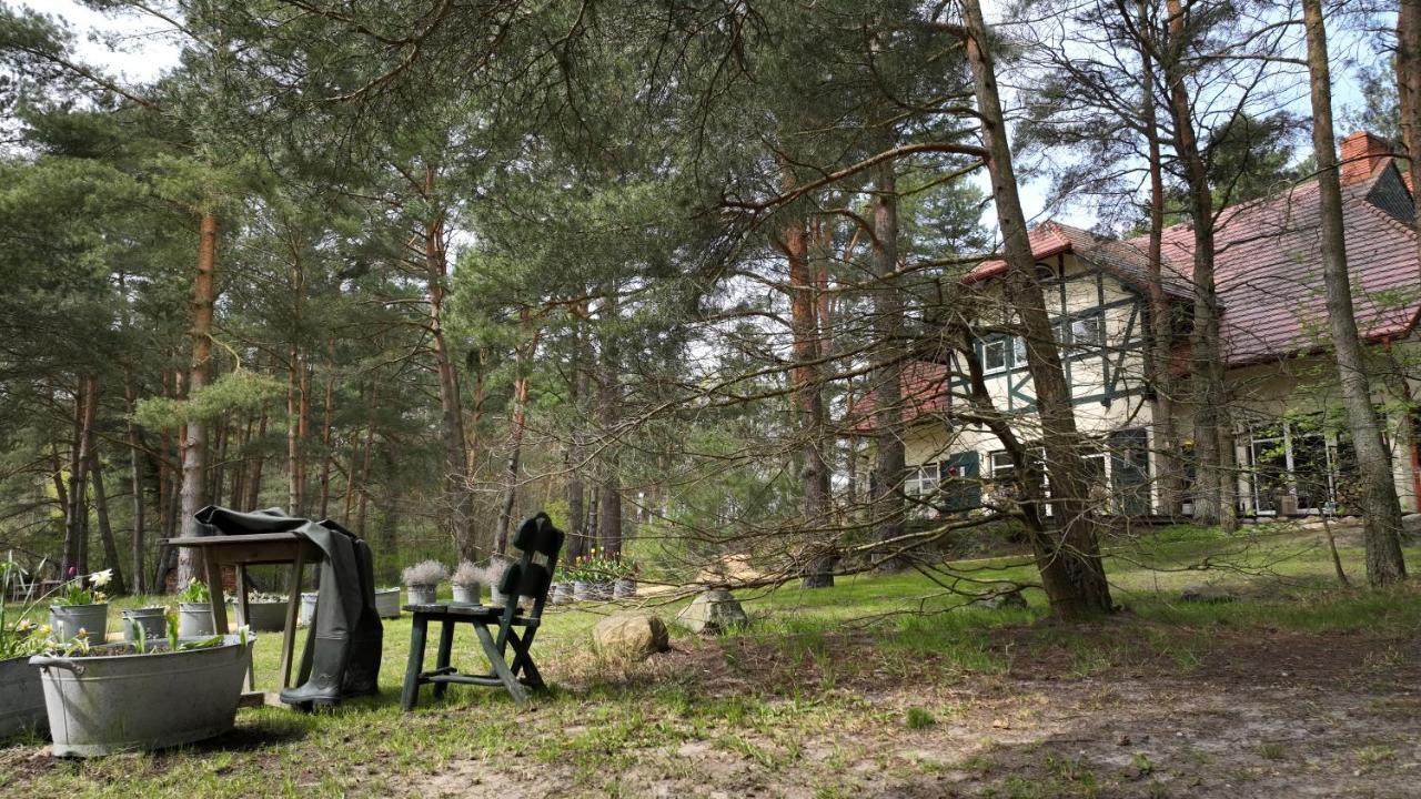 Pension Kalmus - Domek Z Sauna Smołdzino Eksteriør billede